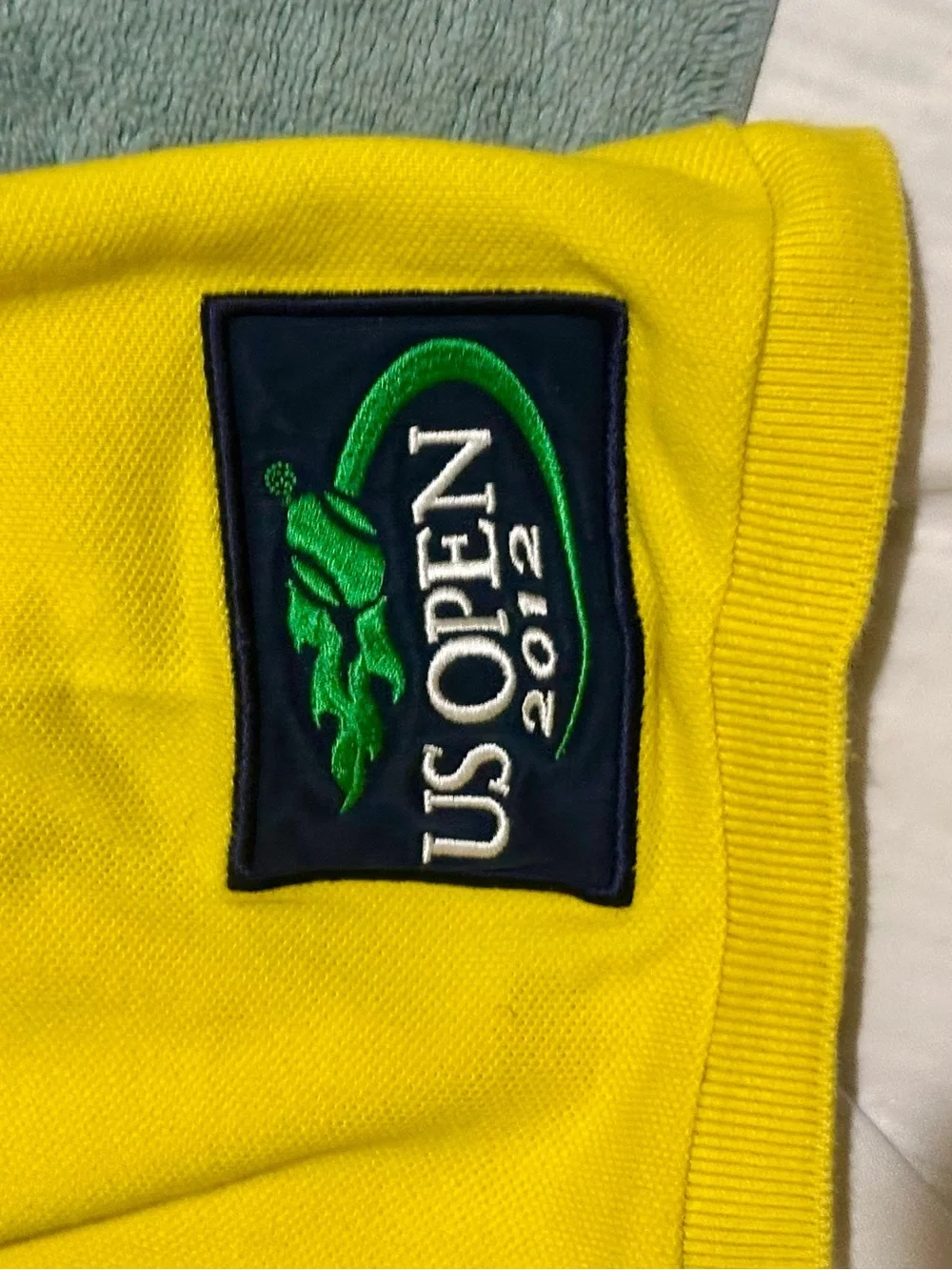Vintage Polo by Ralph Lauren Men’s Yellow Polo Shirt with Navy Pony custom fit